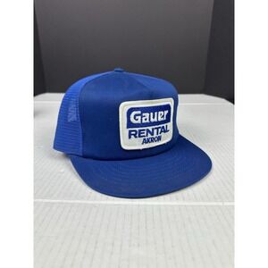 Swingster Hat Gauer Rental Akron Patch Snapback Mesh Trucker Baseball Cap
